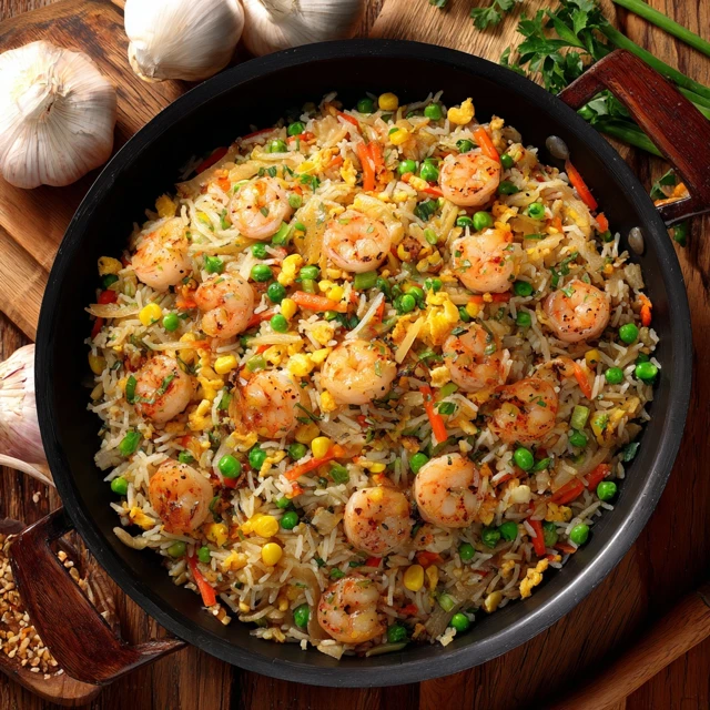 Shrimp Fried Rice Delicious Recipe