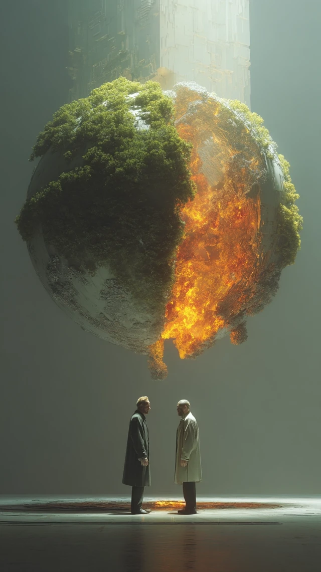 Differing Realities Conceptual Poster