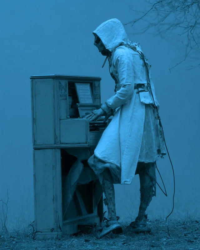 Eldritch Organist Surreal Art