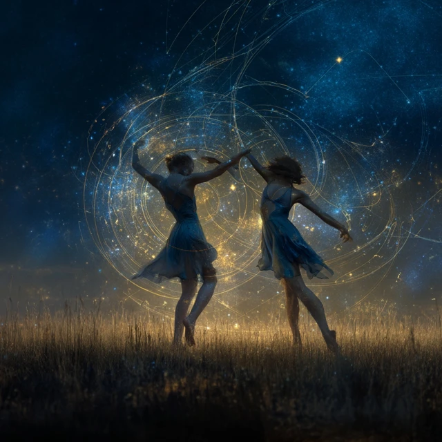 Dreamlike Dance Under the Stars