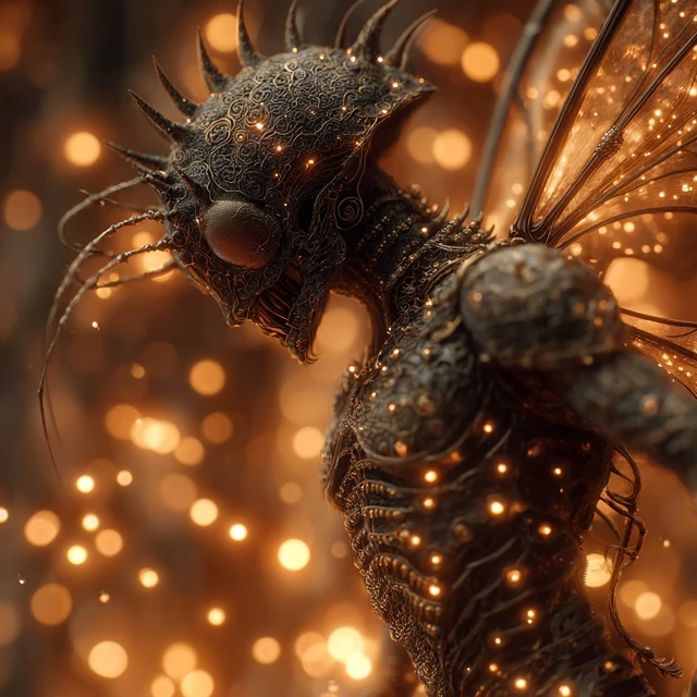 Beelzebub Lord of the Flies Hellscape Insectoid