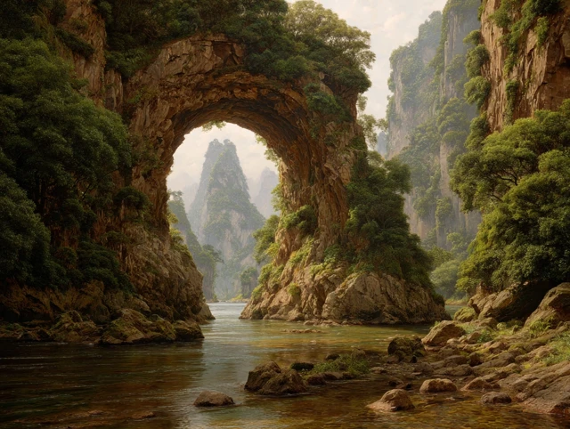 Archway of Creation Nature Landscape by Zhang Jingna
