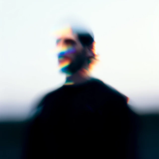 Motion Blur Headshot of a Man
