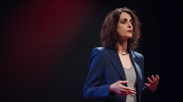 Confident Female Speaker On Stage