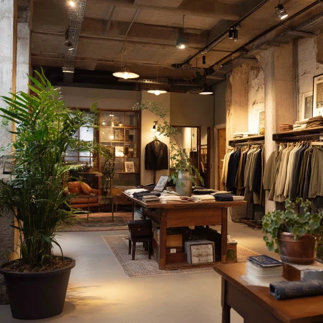 Vintage Clothing Store Interior Design Inspiration