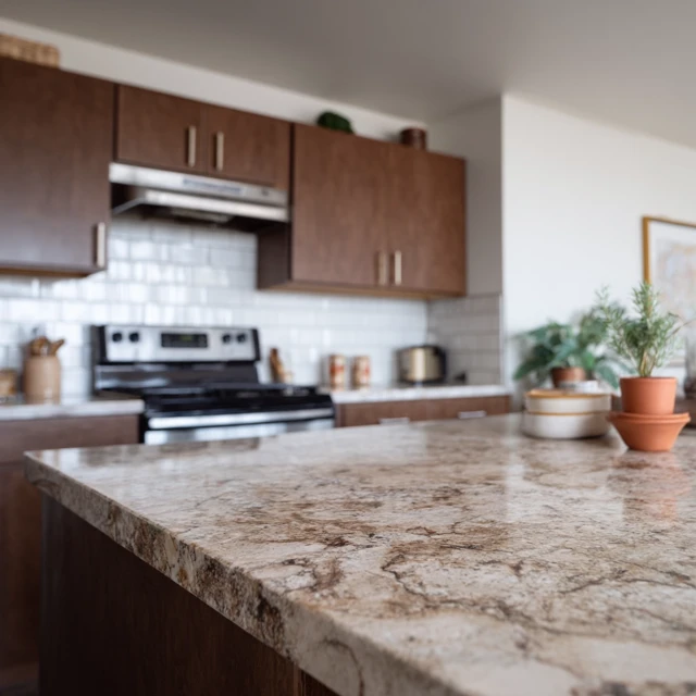 Modern Kitchen Design Clean Countertop