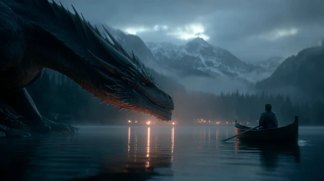 Dragon and Knight: Epic Fantasy Encounter