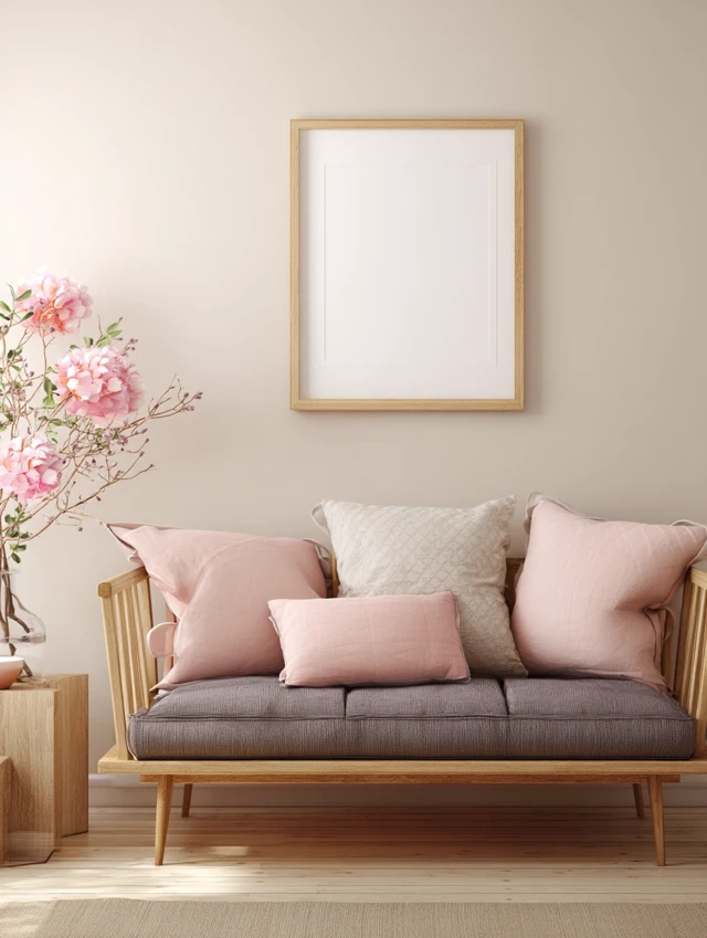Feminine Interior Design with Pink Accents