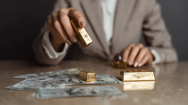 Financial Empowerment Business Woman Attracting Money