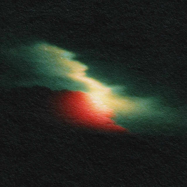Dreamy Dark Nostalgic Abstract Landscape
