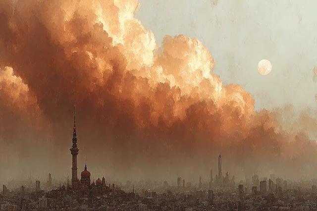 Alien Cityscape A Vision of Another World