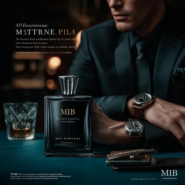 Stylish Man Night Out with MIB Elixir Perfume