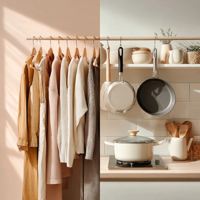 Capsule Wardrobe Kitchen Minimal Lifestyle
