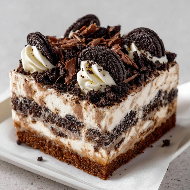 Oreo Bolt Ice Cream Sundae Cake Dessert