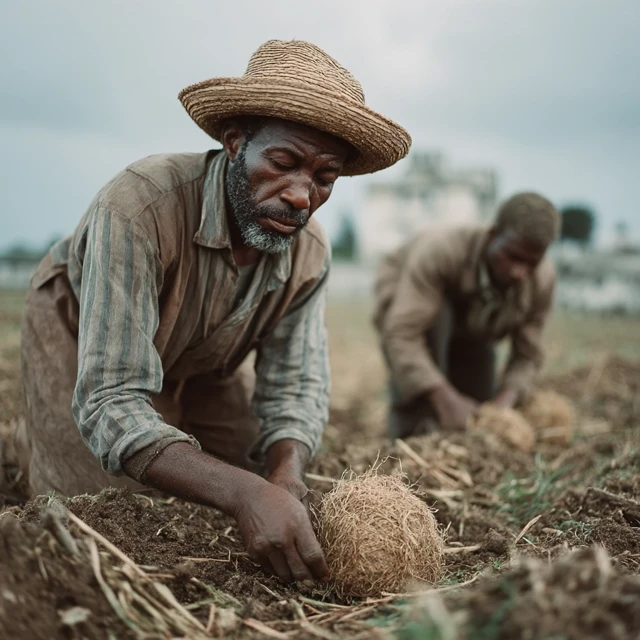 Cape Verdean Farmers at Work Photography