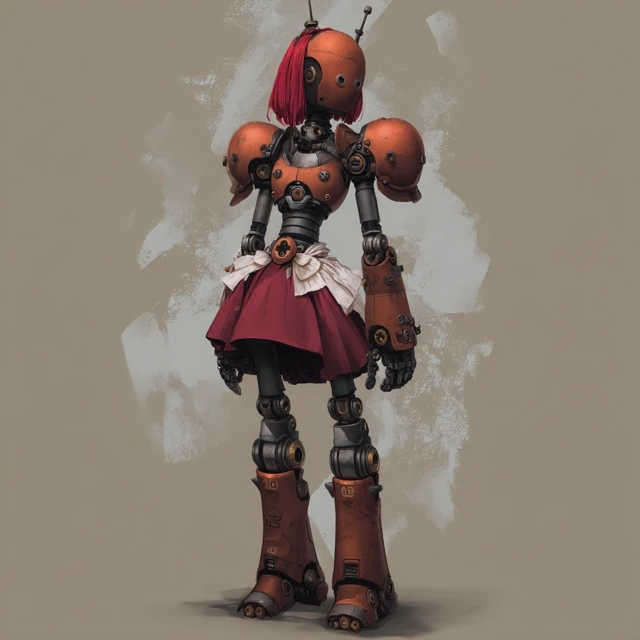 Anime Robot Fantasy Art