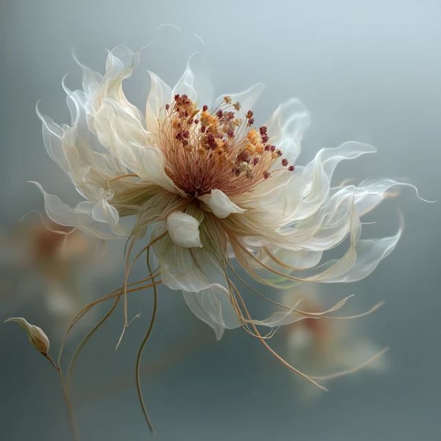 Ethereal Botanical Spirit Nature and Elegance