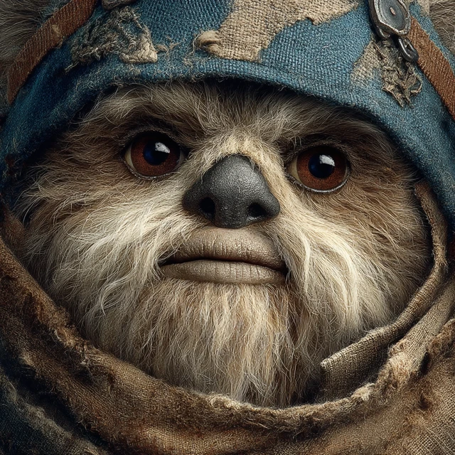 Ewok Close Up Star Wars