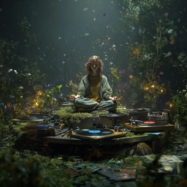 Magical Forest Fairy DJ Dreamscape