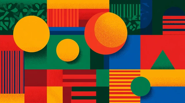Colombian Diversity Minimalist Illustration