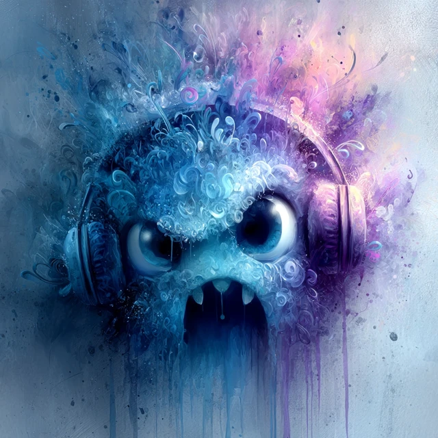 Screaming Monsters in My Head Art