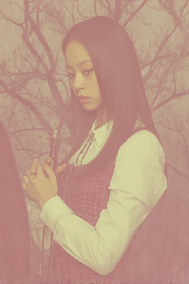 Aespa Concept Photo Surreal Pink Toned