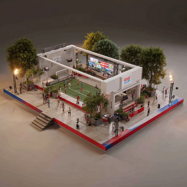 Costa Rica Football Fan Zone World Cup Event
