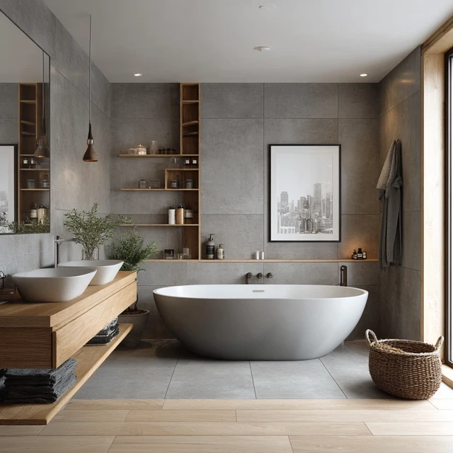 Modern Minimalist Bathroom Design Inspiration