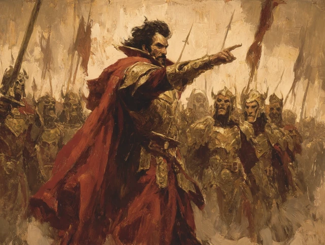 Vampire Lord Fantasy Art Frazetta Style
