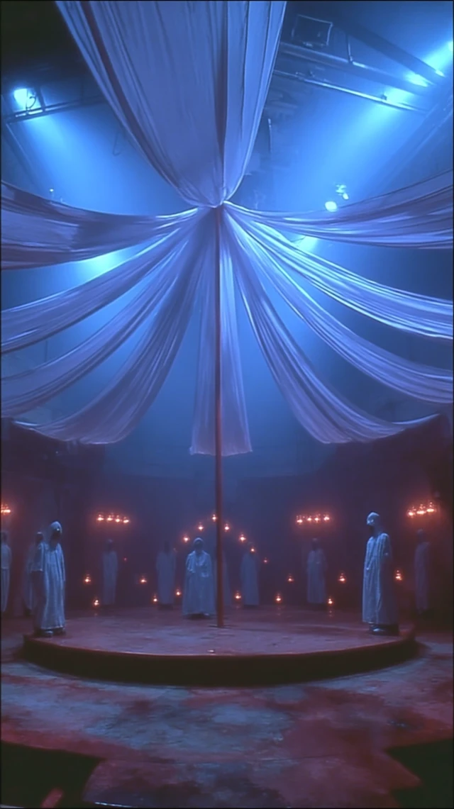 Mystical Tent Surreal Occult Ritual LoFi Decor