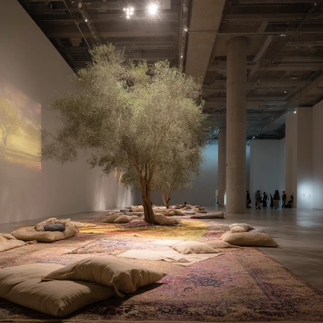 Art Museum Installation Relaxing Experience