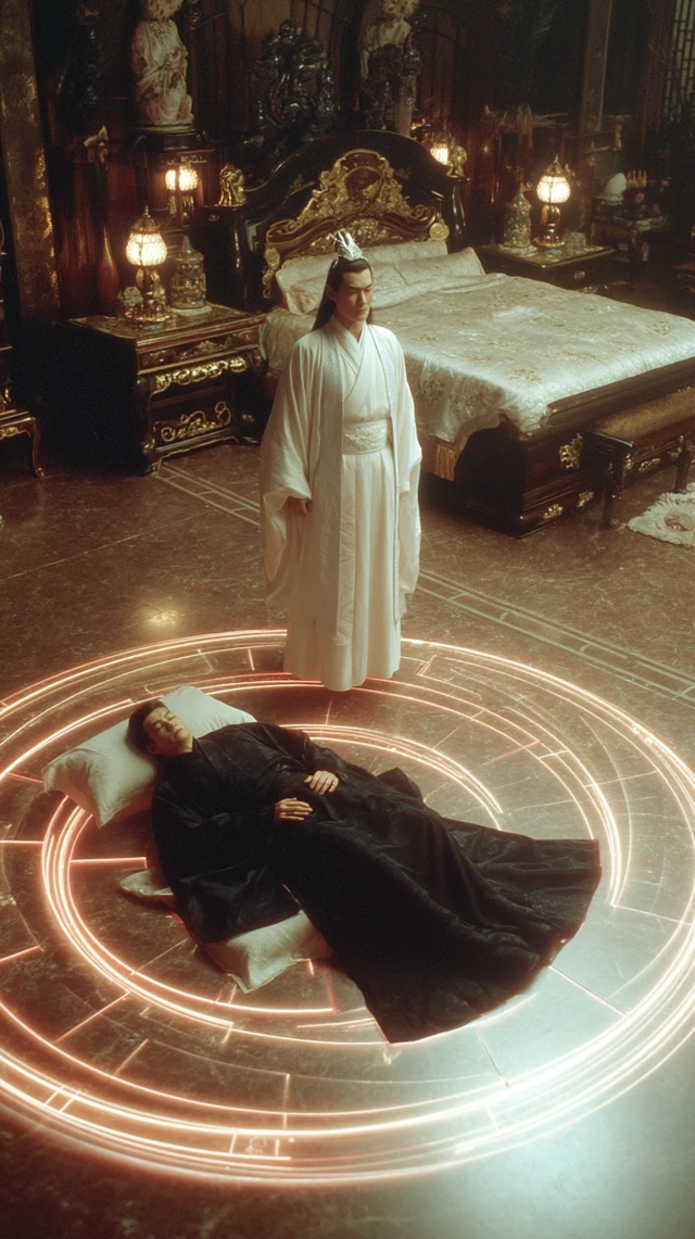 Chinese Wuxia Movie Still 1980s Retro Style