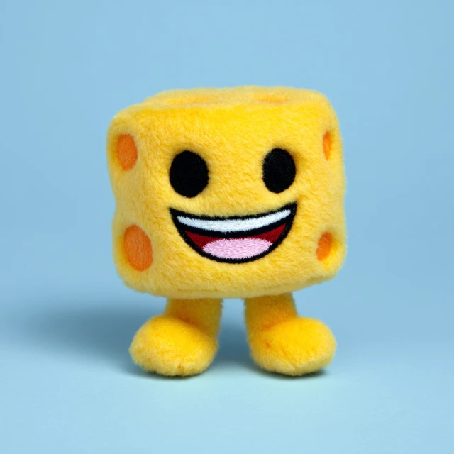 Cheeseman Plush Toy Cute and Absurd