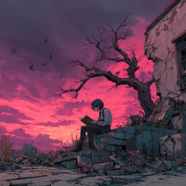 Aomi Among the Dead Anime Art