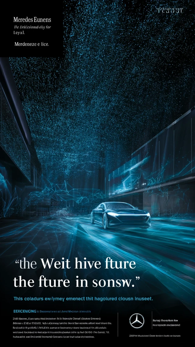 Mercedes Benz Future Car Exhibition Design