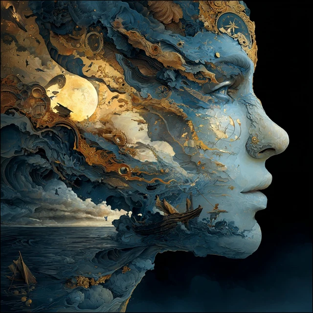 Surreal Dreamscape Art Inspired by Nightmare