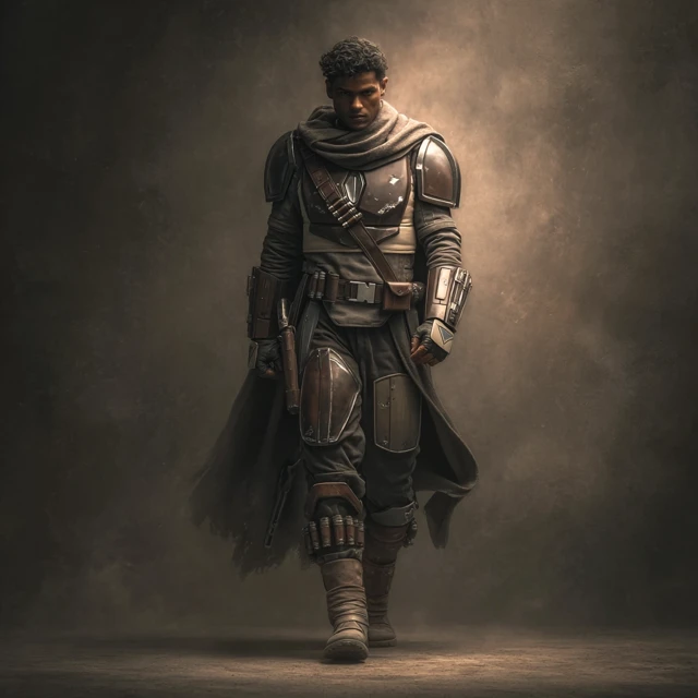 Mandalorian Warrior Beskar Armor Star Wars