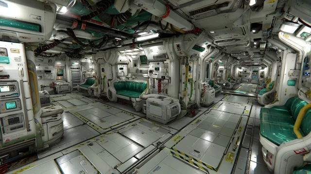 Liminal Space SciFi Interior Epic Denis Villeneuve