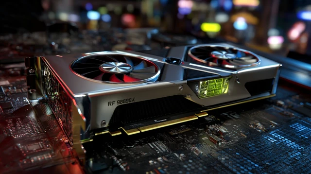 NVIDIA GeForce RTX 5090 Cyberpunk Gaming Graphics Card