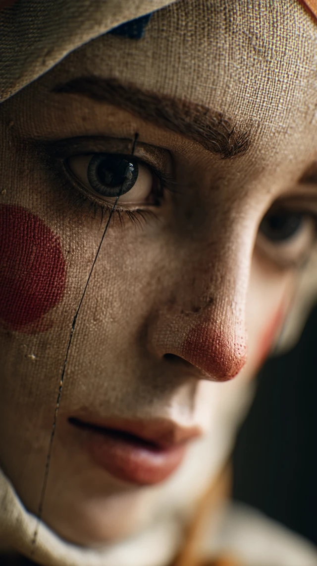 Puppet Woman Realistic Portrait Sony A7RV
