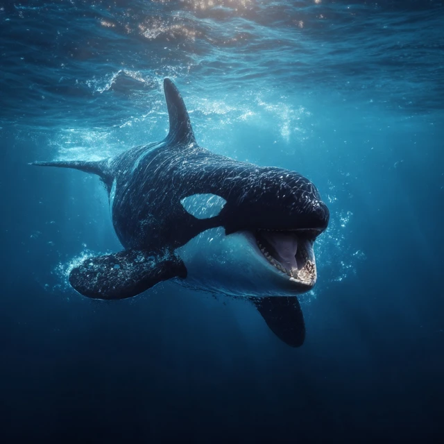 Killer Whale Underwater Cinematic
