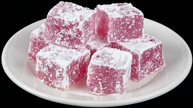 Turkish Delight Close Up Professional Photography