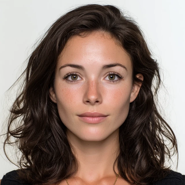 Olivia Martinez Portrait Natural Look DSLR Photo