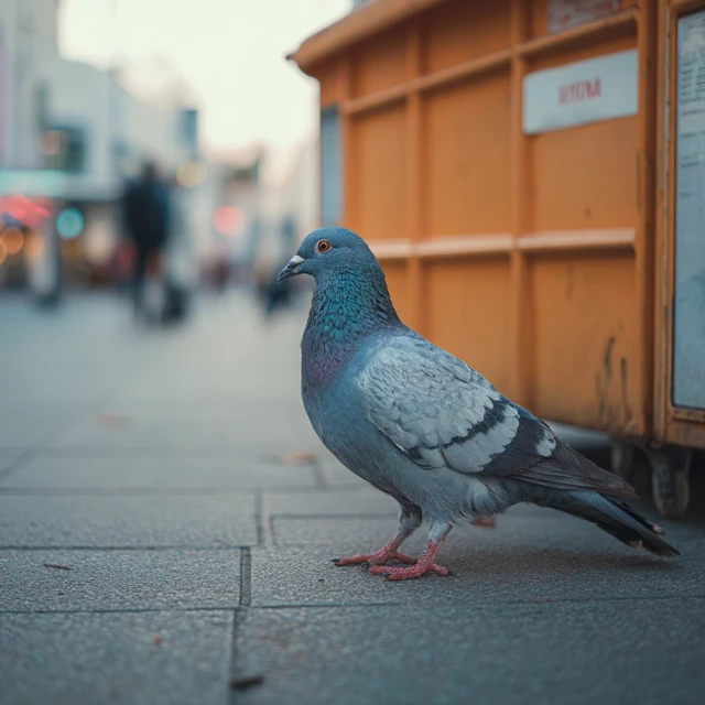 Pigeon in the City Urban Wildlife