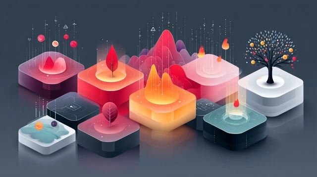 AI Music Tech Illustration
