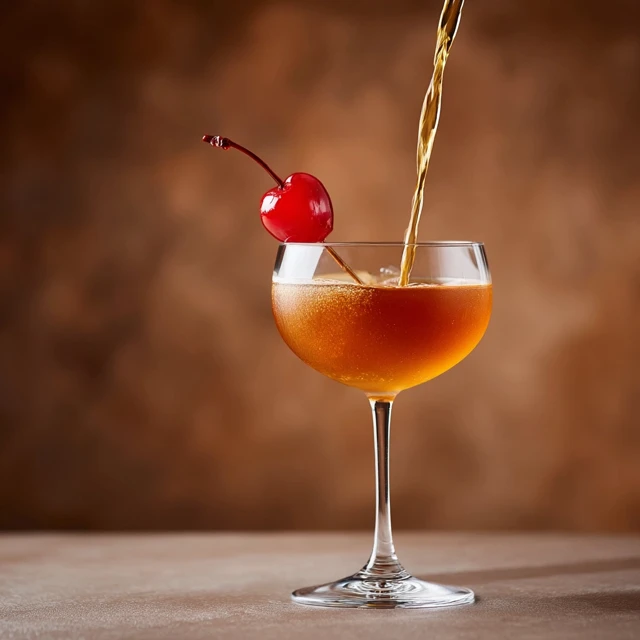 Brooklyn Cocktail Photography Rye Whiskey and Cherries
