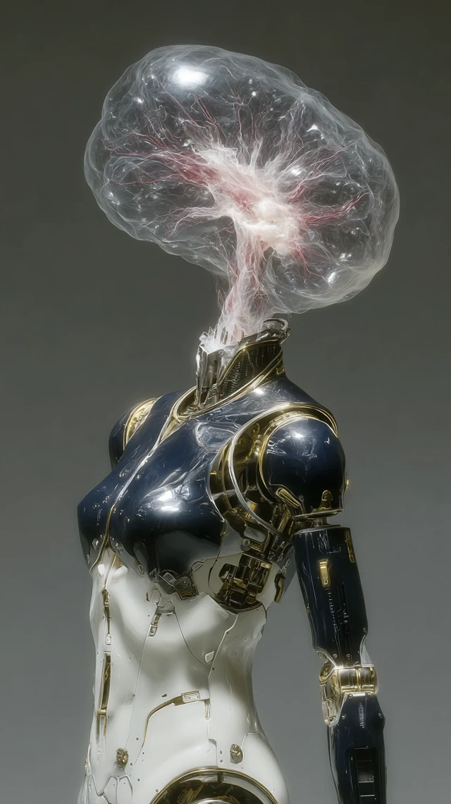 Humanoid Robot Mind Explosion