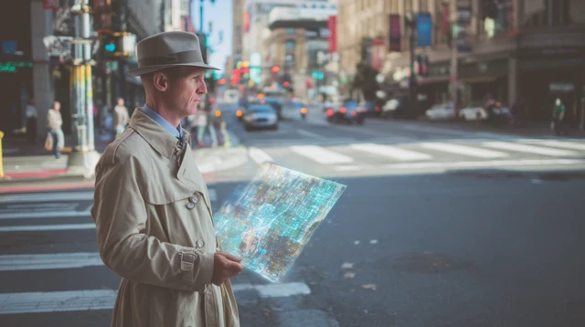 Retro Detective in a Smart City