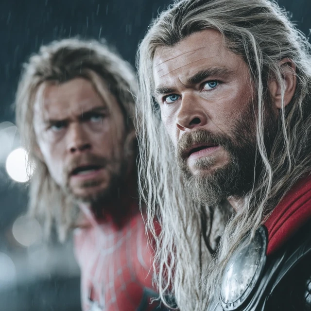 Thor vs SpiderMan Epic Fight