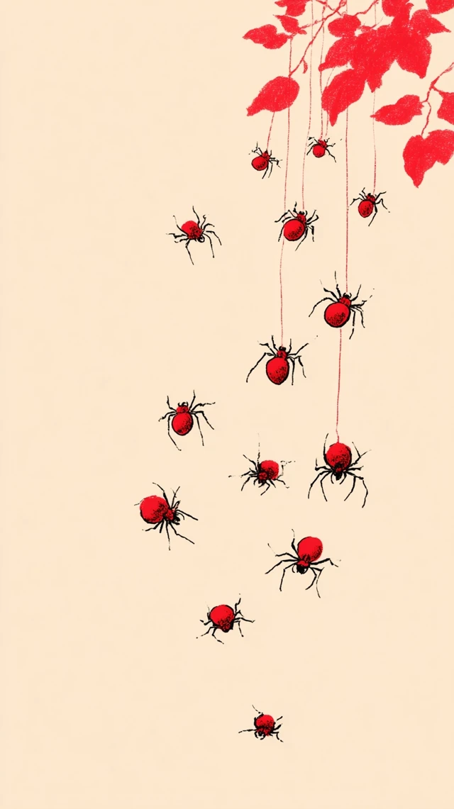Marionette Spiders A Unique and Artistic Illustration
